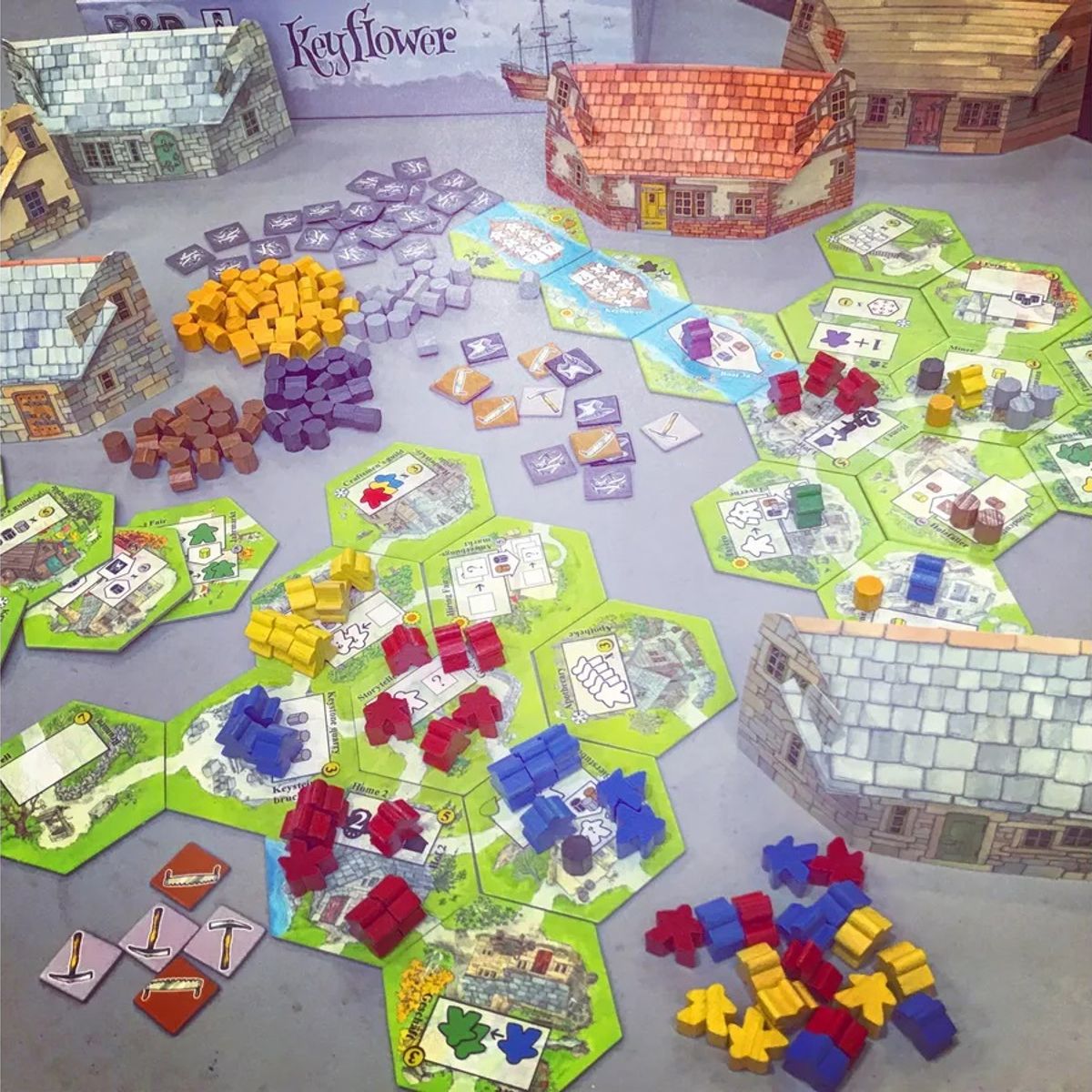 GENERICO - Juego de Mesa KeyFlower