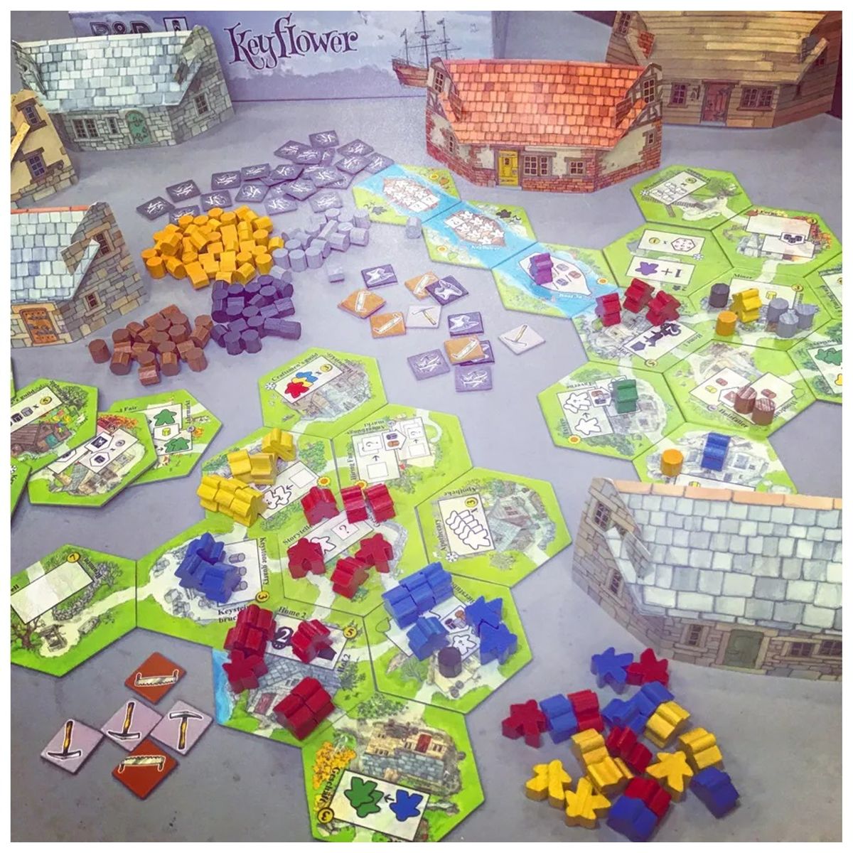 GENERICO - Juego de Mesa KeyFlower
