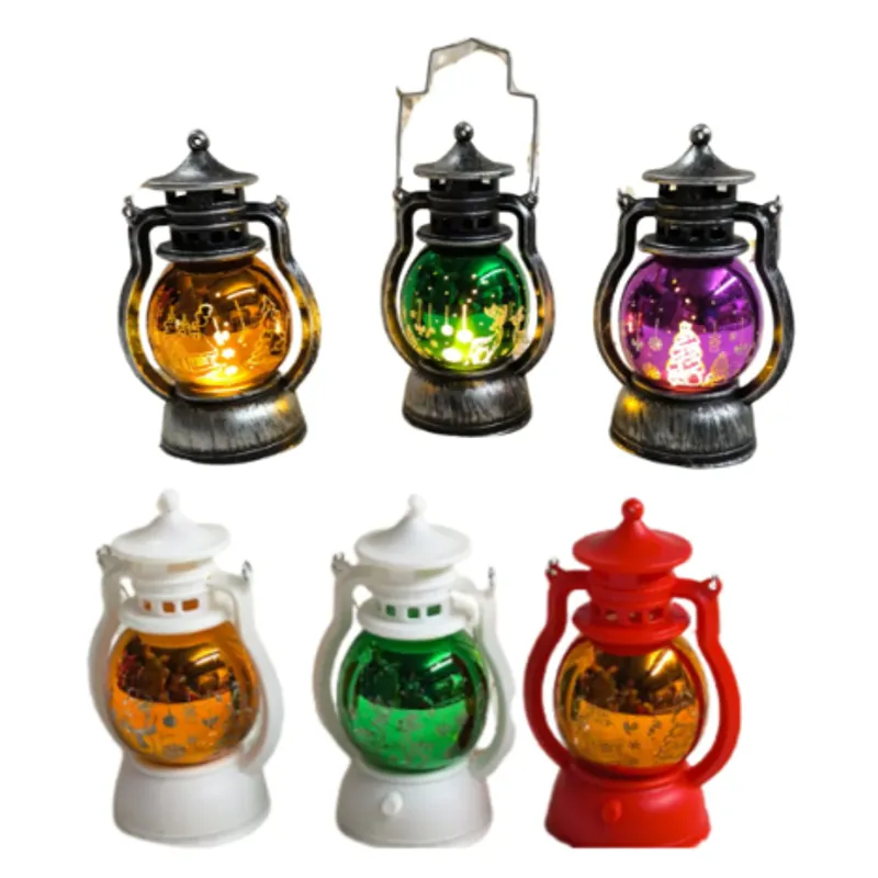 IKSA - Faroles Navideños x 4  Decoracion Magica