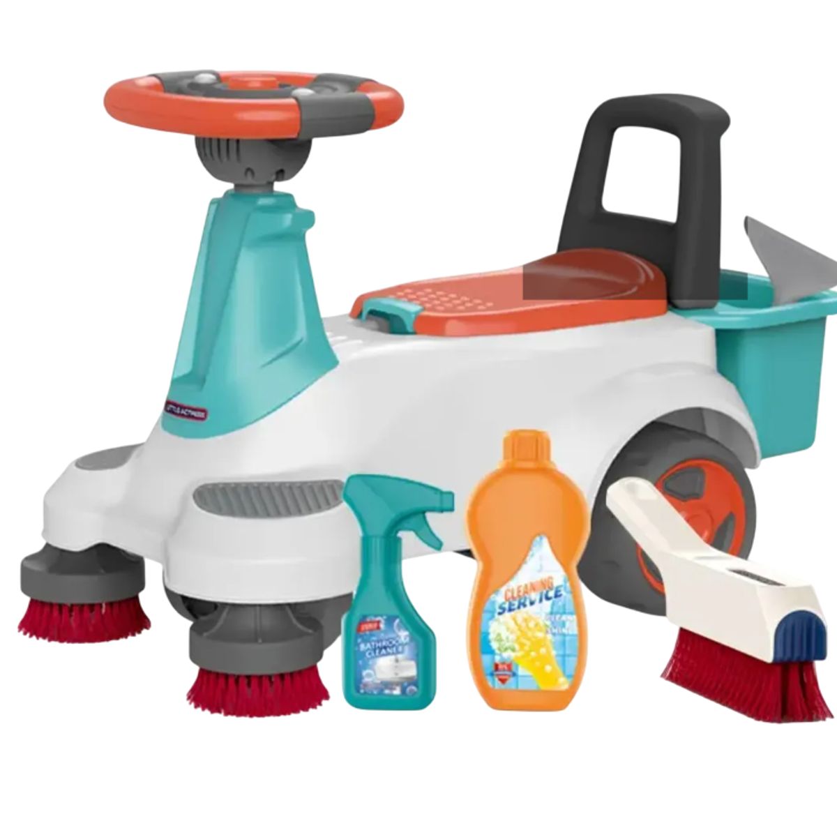 GENERICO - Carro Montable Juguete Limpieza Andador