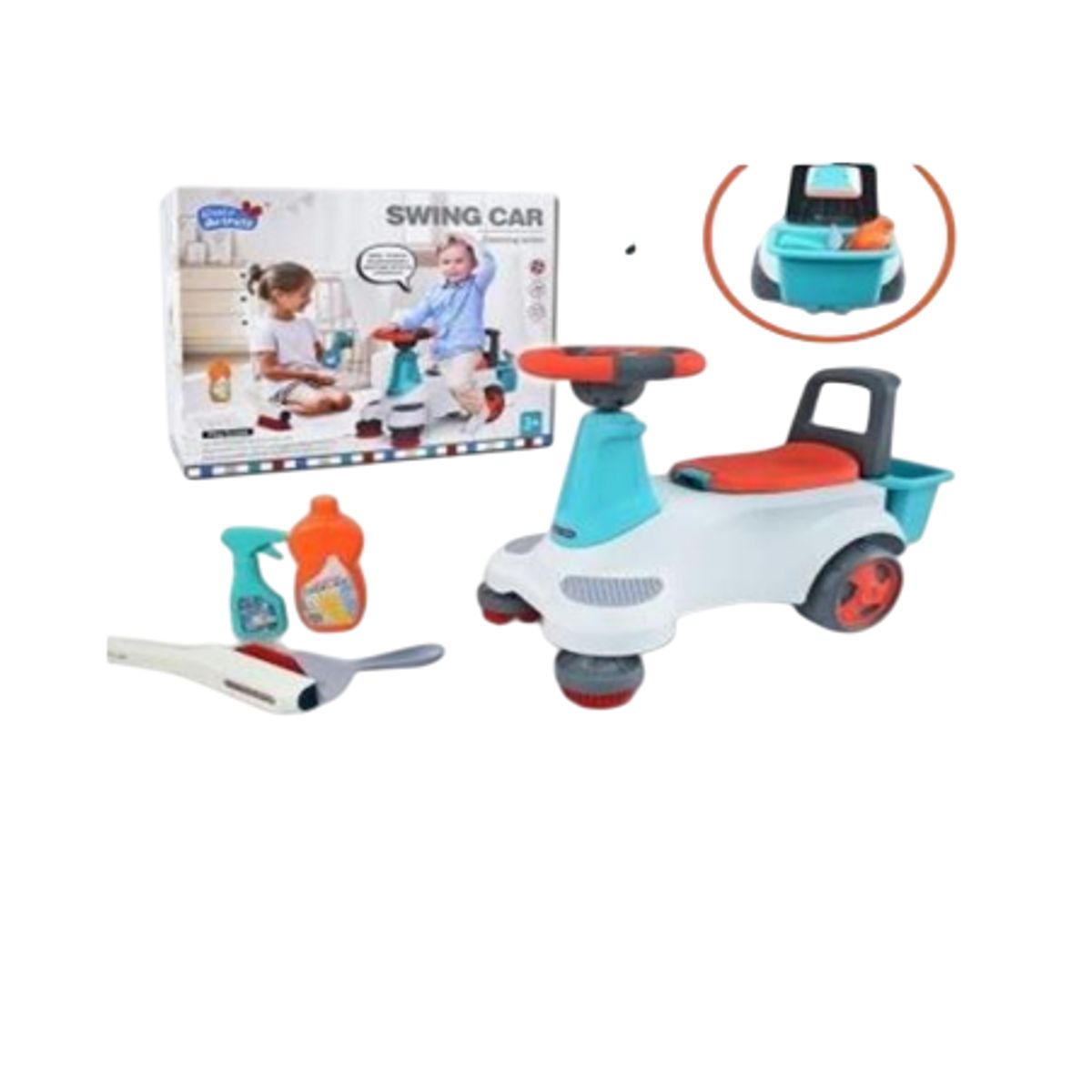 GENERICO - Carro Montable Juguete Limpieza Andador