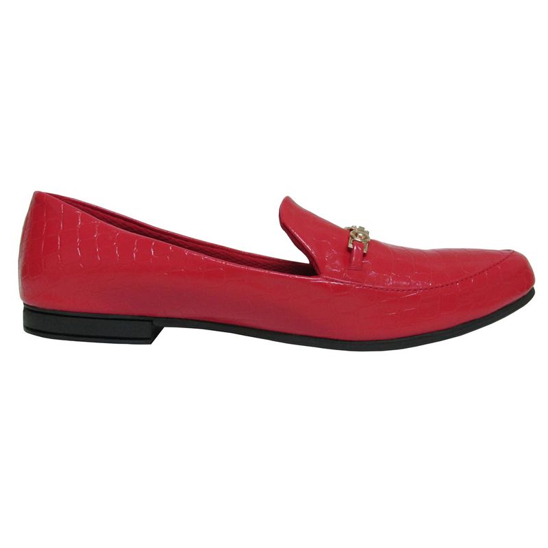 MOSTAZA - Zapatos rojos con herraje