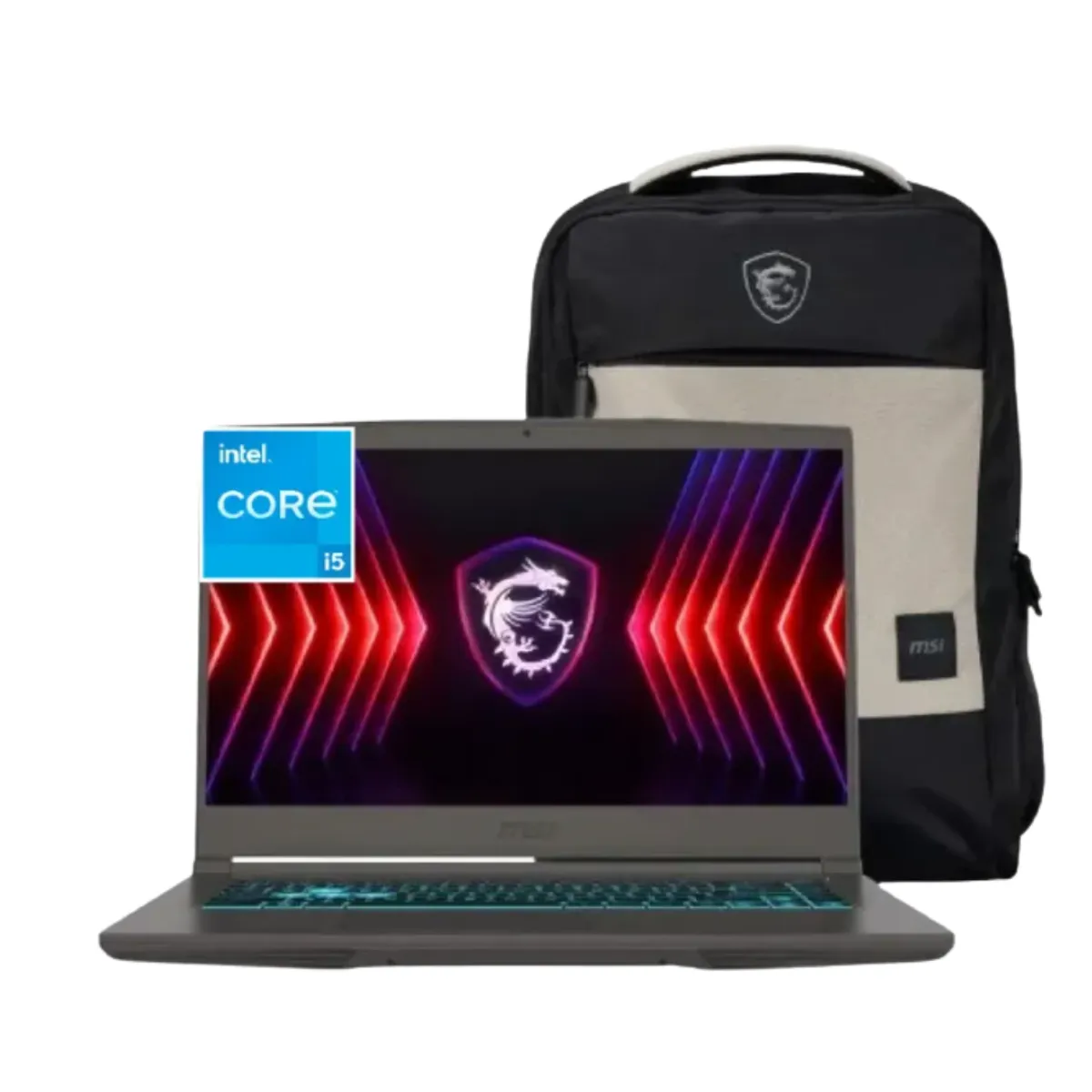 MSI - Portatil Msi Thin Intel I5 13th Ram 64GB SSD 1TB RTX 3050 Pantalla 15,6" FHD 144HZ + Regalo Maleta