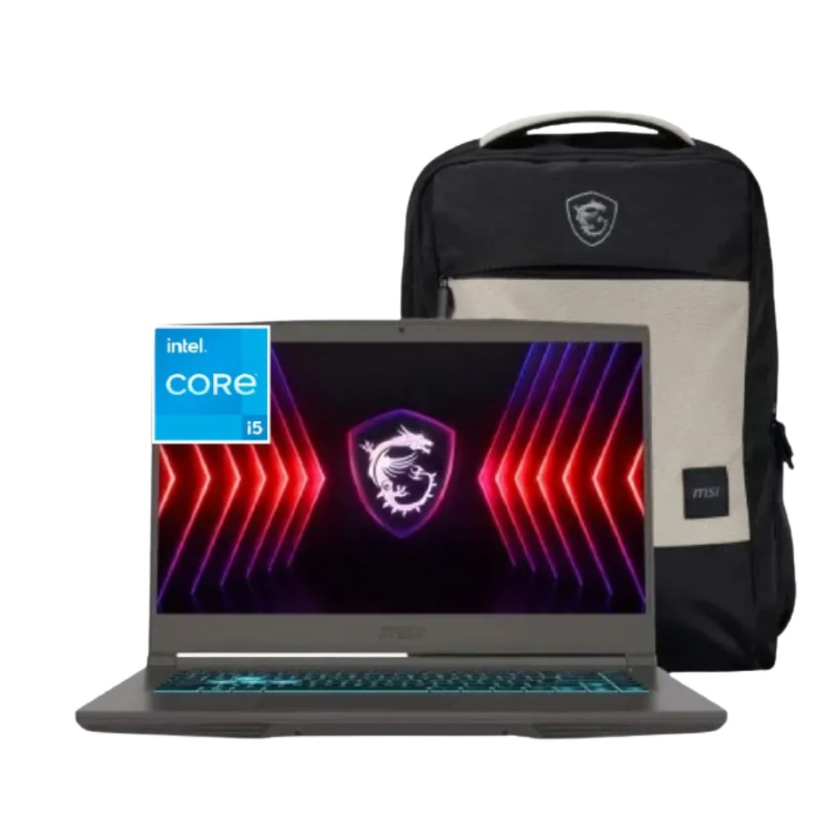 MSI - Portatil Msi Thin Intel I5 13th Ram 64GB SSD 1TB RTX 3050 Pantalla 15,6" FHD 144HZ + Regalo Maleta