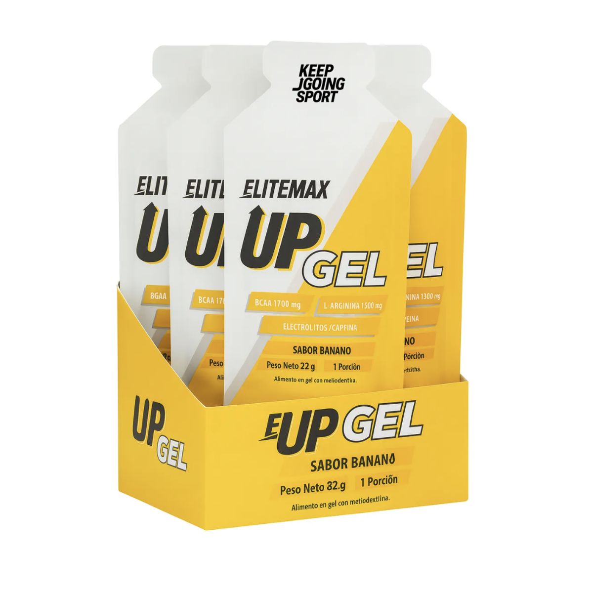 ELITE MAX - Gel Energetico Elite Max Premium X24 Sachet Sabor Banano