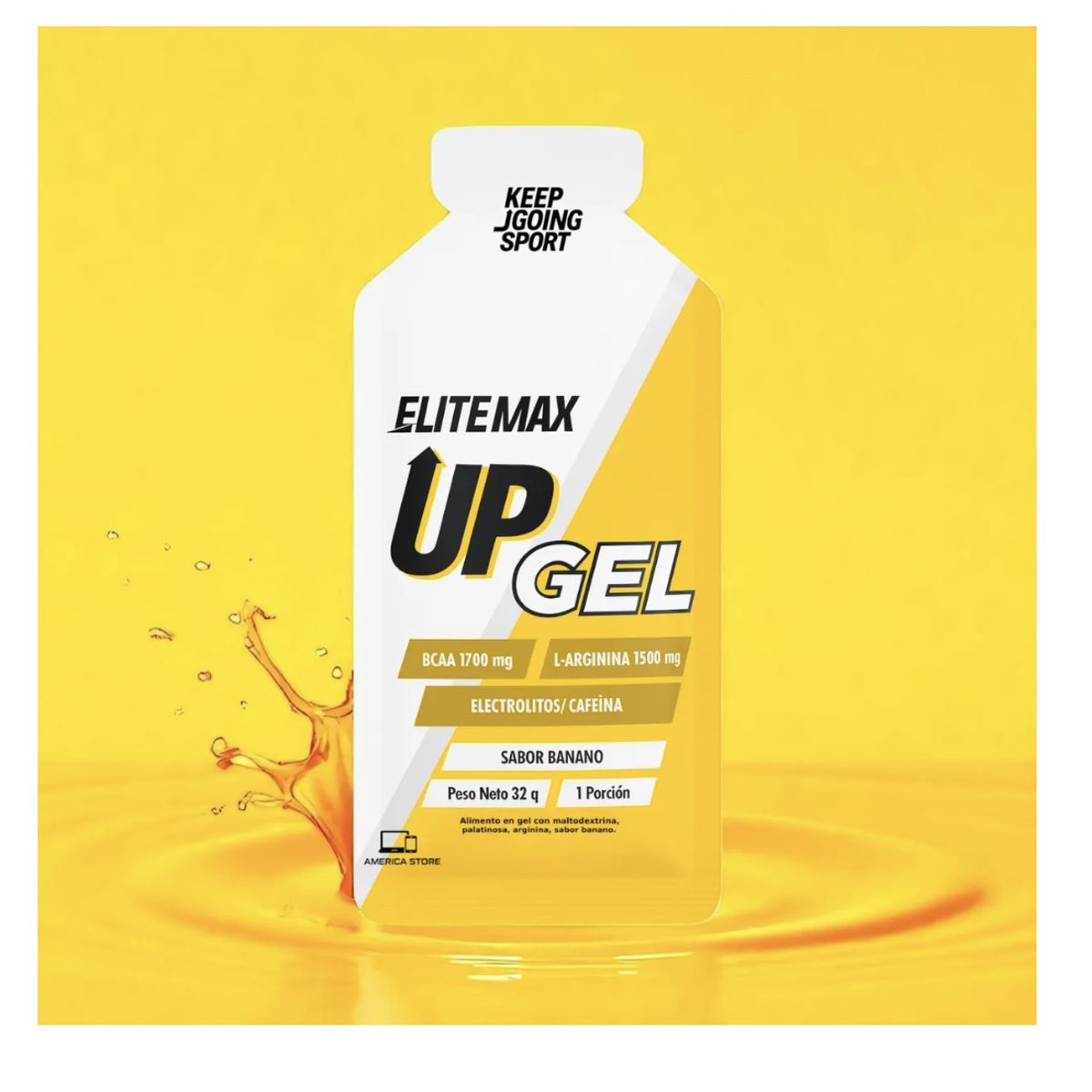 ELITE MAX - Gel Energetico Elite Max Premium X24 Sachet Sabor Banano