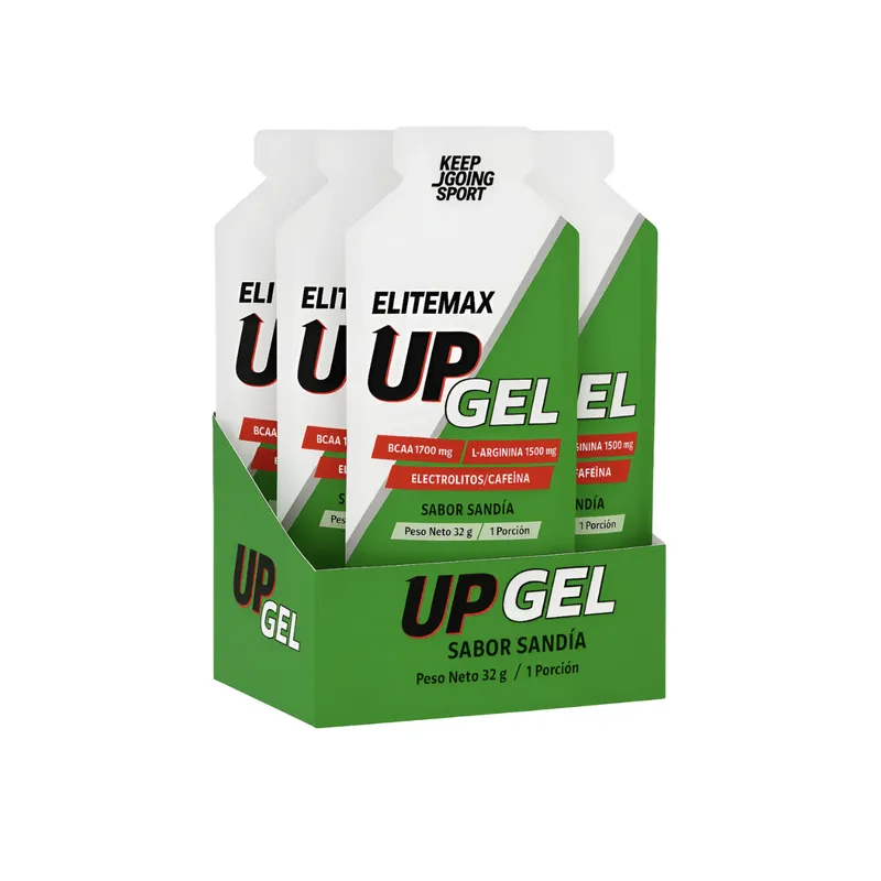 ELITE MAX - Elite Max Gel Energetico X10 Sobres Sabor Sandia