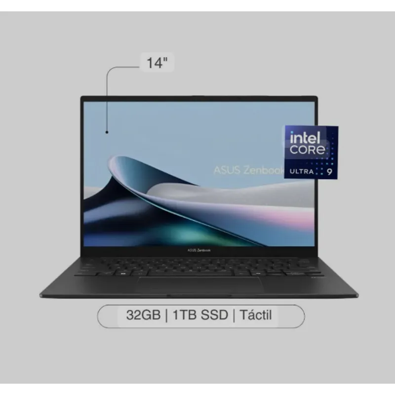 ASUS - ASUS ZENBOOK UX3405C-U9321TB	ULTRA 9 285H - RAM 32GB - SSD 1TB - 14" 2K OLED TOUCHS 120HZ