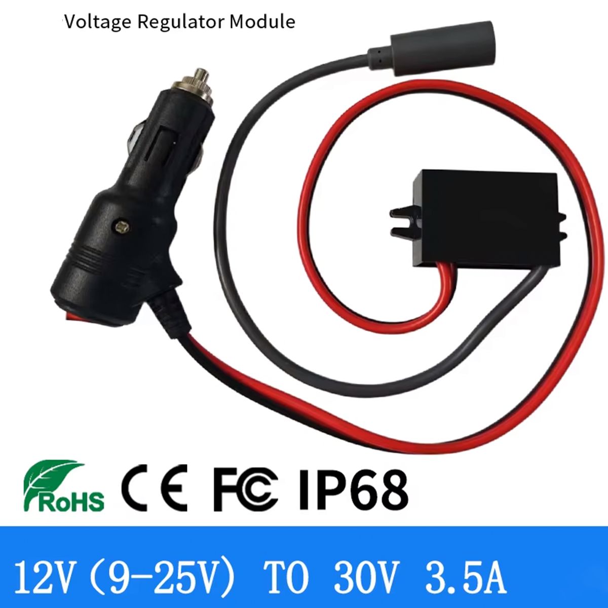 GENERICO - Starlink Mini Adaptador Elevador 12V a 30V Cigarrera Auto