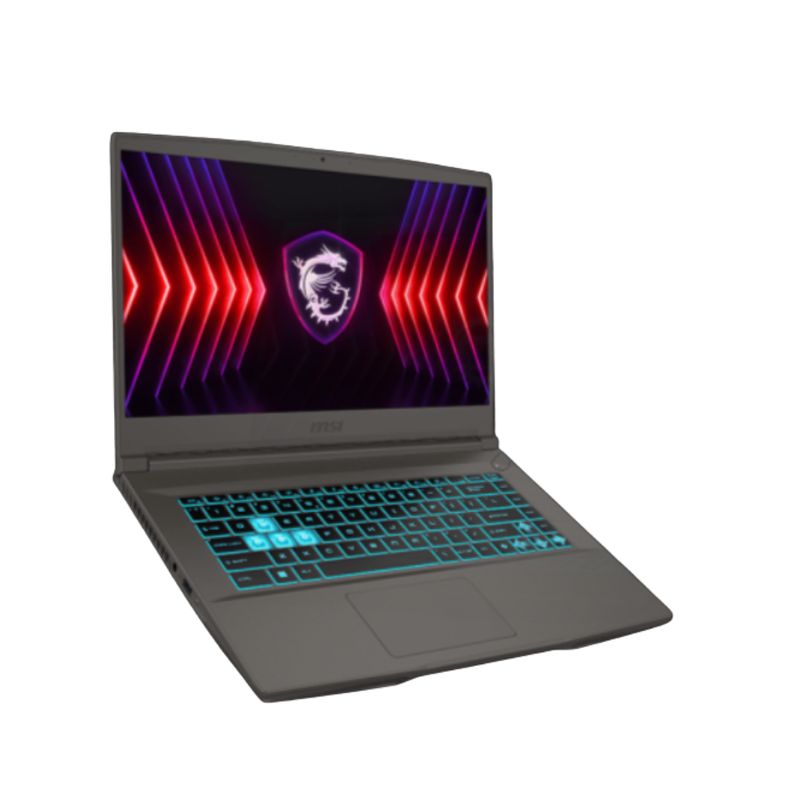 MSI - Portatil Gamer MSI THIN Ryzen 5 7535HS - 32GB RAM SSD 512GB RTX 4060 8GB PANTALLA 15,6" FHD 144HZ