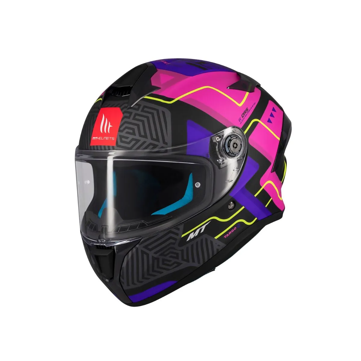 MT HELMETS - CASCO MOTO MT TARGO S CERTIFICADO ECE2206 BRIK ROSA MATE