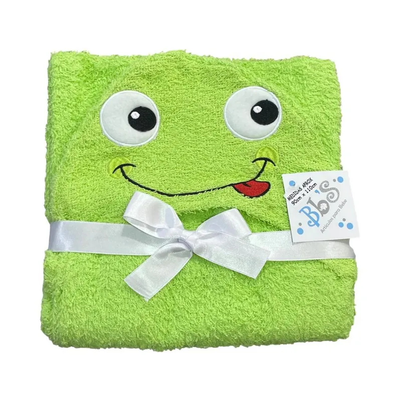 MUNDO BEBE - Toalla bebe de baño con capota