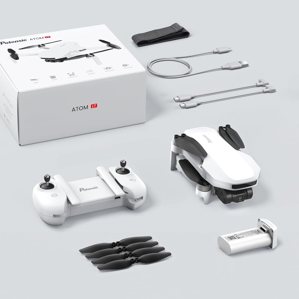 POTENTE - Potensic Atom Lt - Drone Gps 40 Minutos Profesional