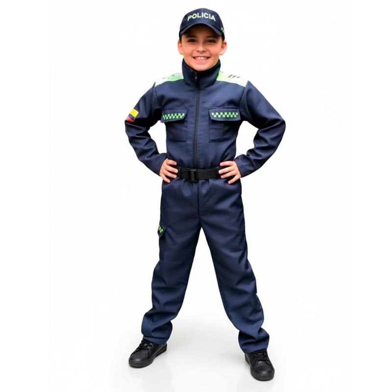 BABY KDS - Disfraz Infantil Policia talla 2