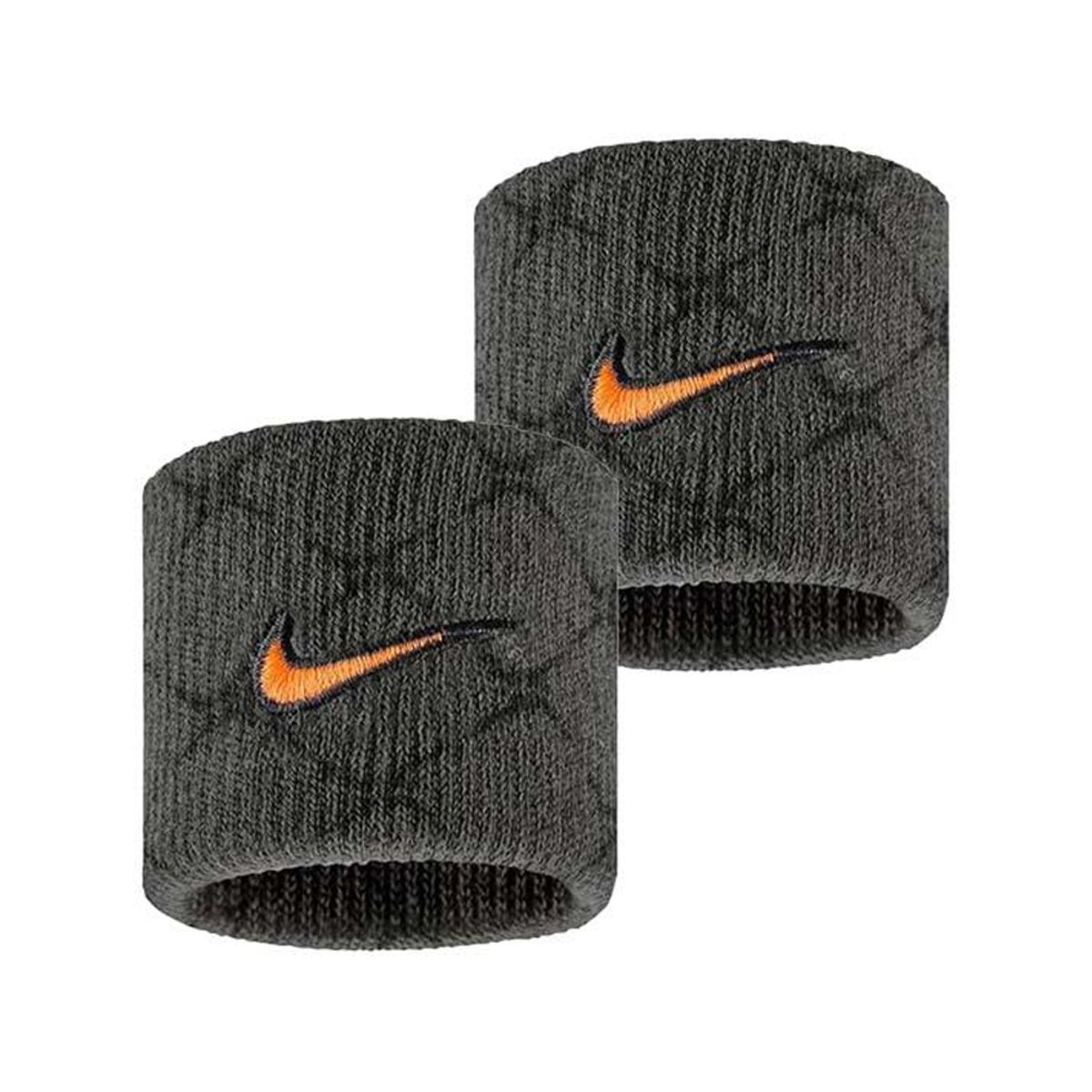 NIKE - Muñequeras Nike Swoosh Classic Wr Hombre-Negro