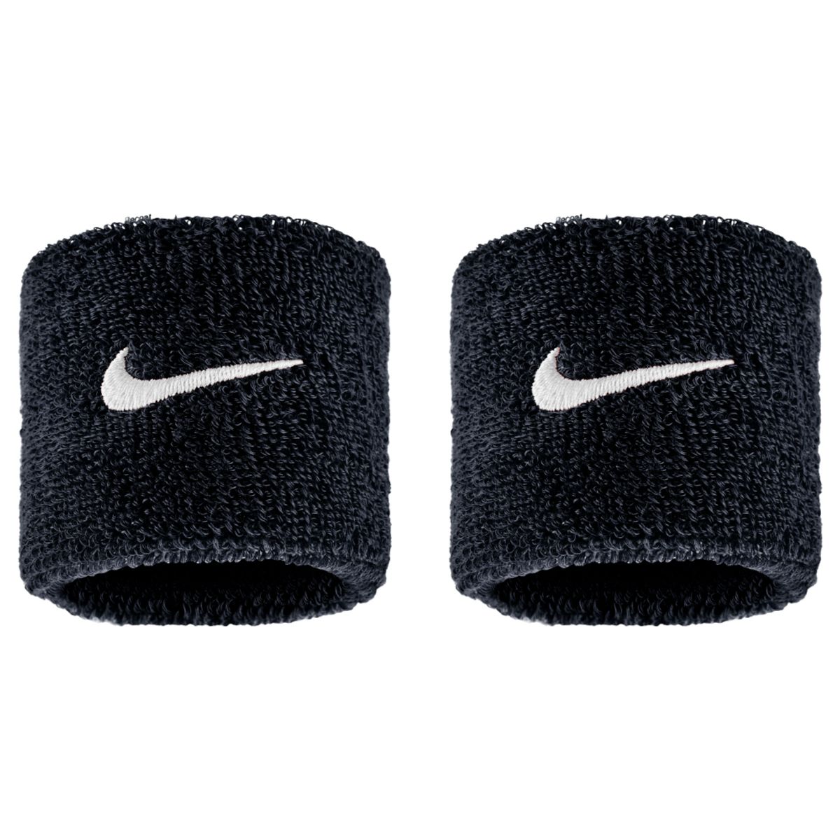 NIKE - Muñequeras Nike Swoosh Classic Wristbands Hombre-Negro