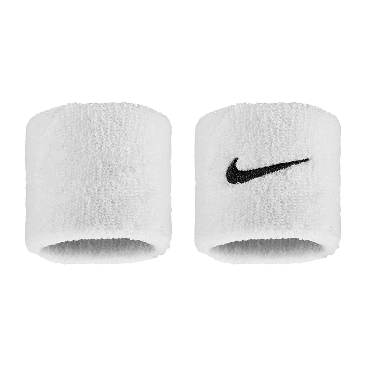 NIKE - Muñequeras Nike Swoosh Classic Wristbands Hombre-Blanco