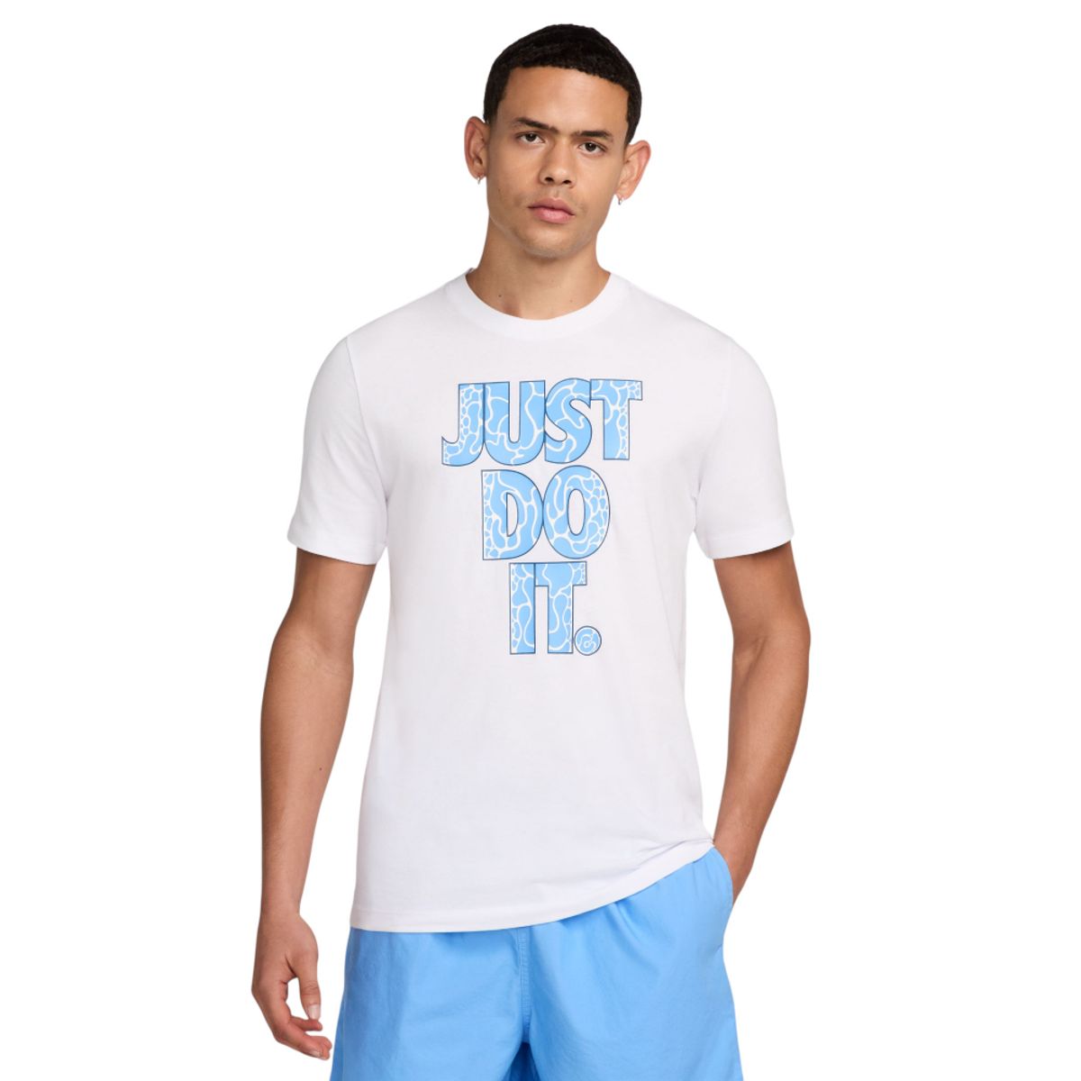 NIKE - Camiseta Nike Nsw Tee 12Mo Jdi Sp24 Fs Hombre-Blanco