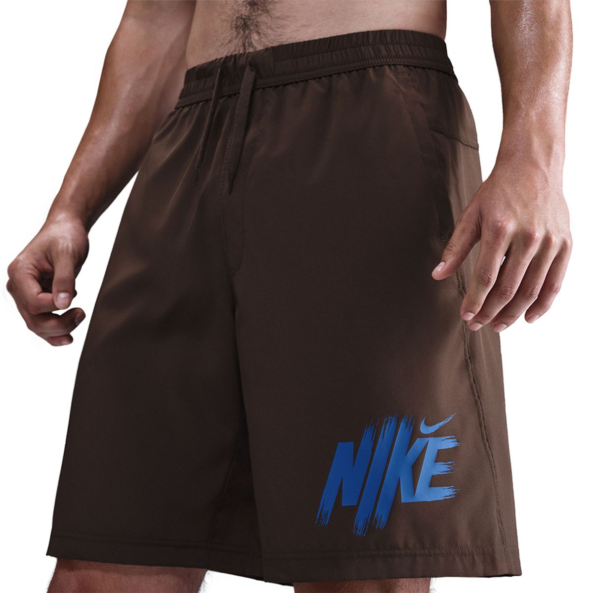 NIKE - Pantaloneta Nike Df Form 9In Ul Short Gfx Hombre-Marron