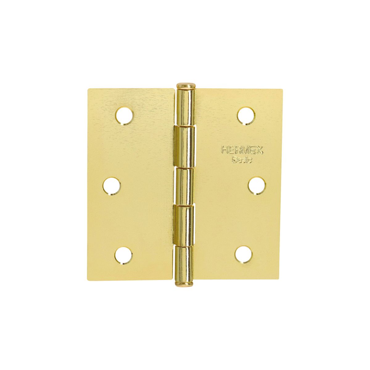 HERMEX - Set 20 Bisagras Latonadas 65Mm Hermex Basic Con Tornillos