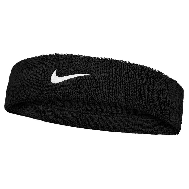 NIKE - Balaca Nike Swoosh Classic Headband Hombre-Negro