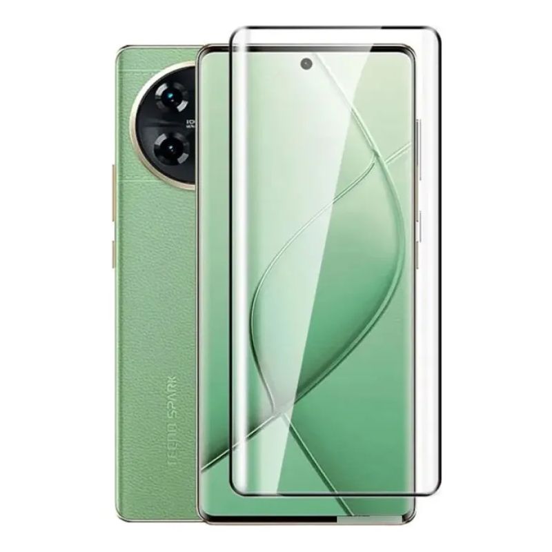 GENERICO - Vidrio Templado Full Cover Curvo Para Tecno Spark 20 Pro+ 5g