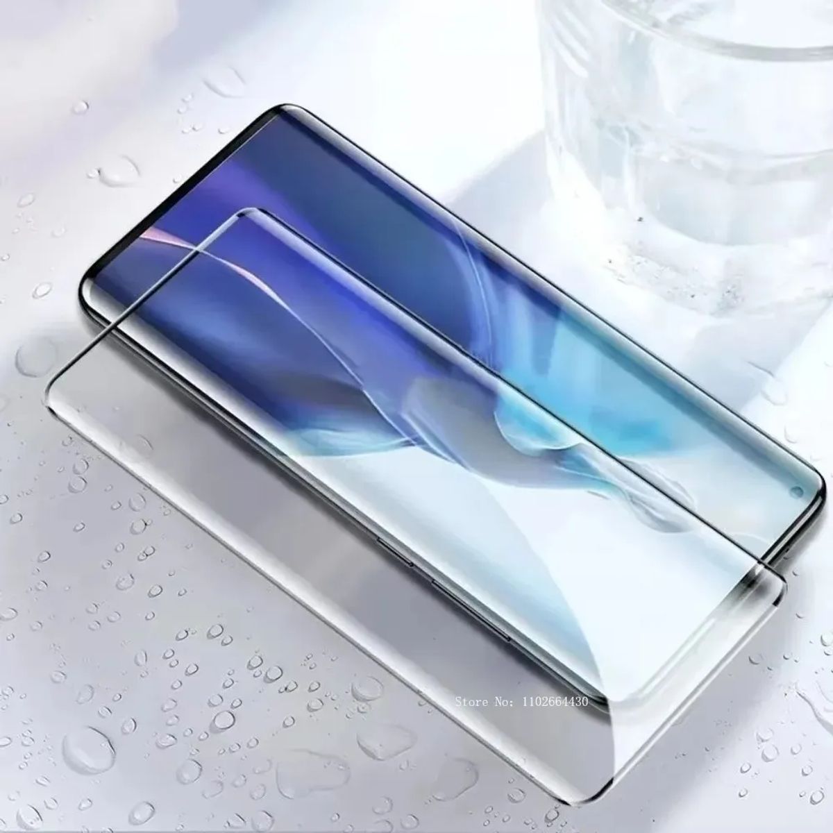 GENERICO - Vidrio protector pantalla templado Fullcover Curvo Para Oppo Reno 13 5G