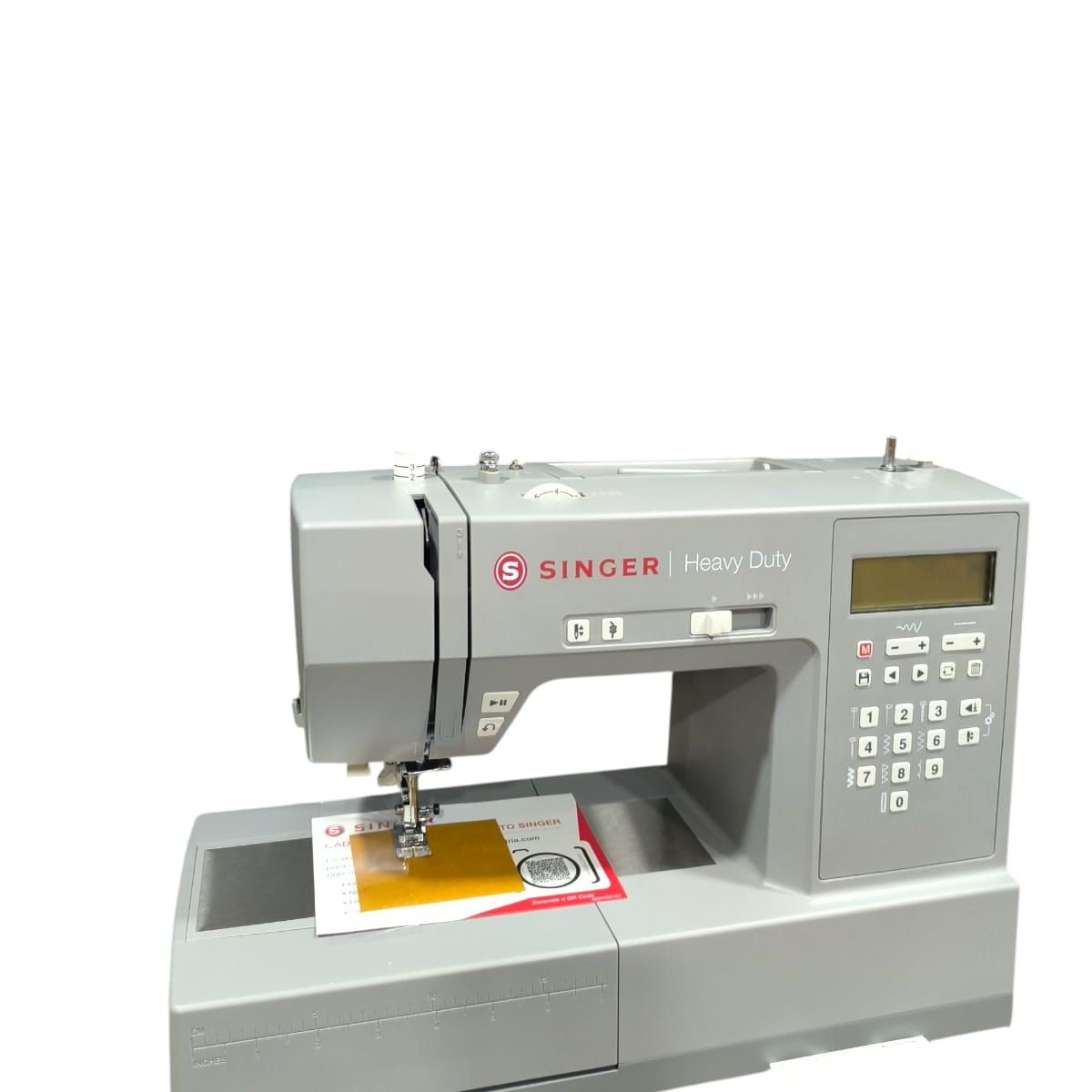SINGER - Máquina de coser Digital Singer Heavy Duty 6705c
