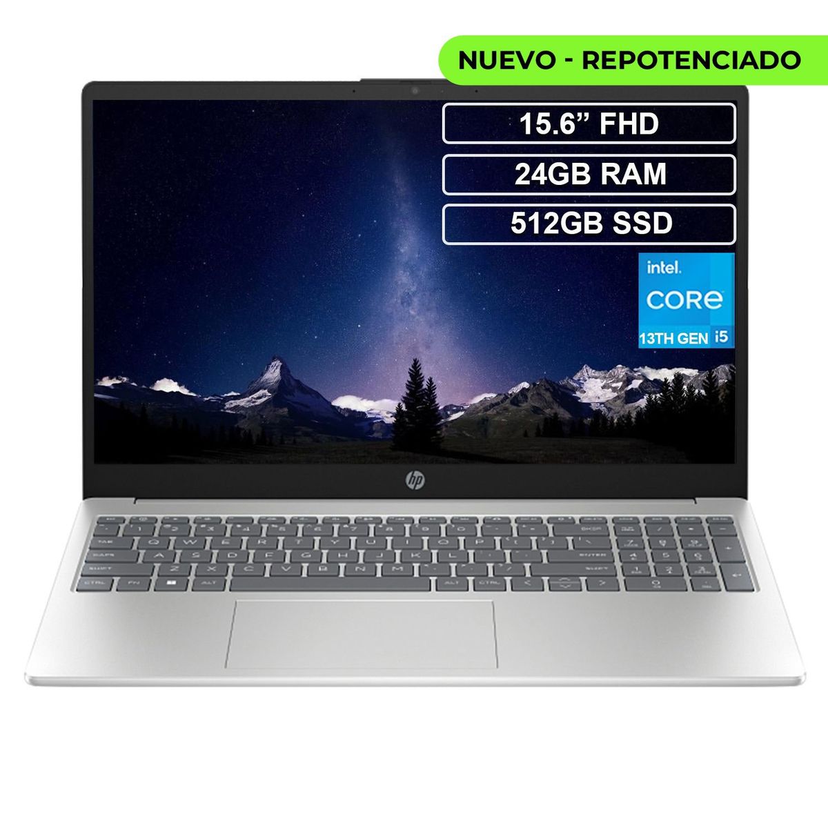 HP - Portátil HP 15-fd0098la Core i5 120u 24GB 512GB FHD 15.6