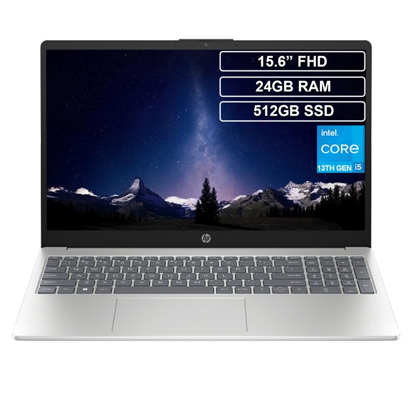 HP - Portátil HP 15-fd0098la Core i5 1334U 24GB 512GB FHD 15.6