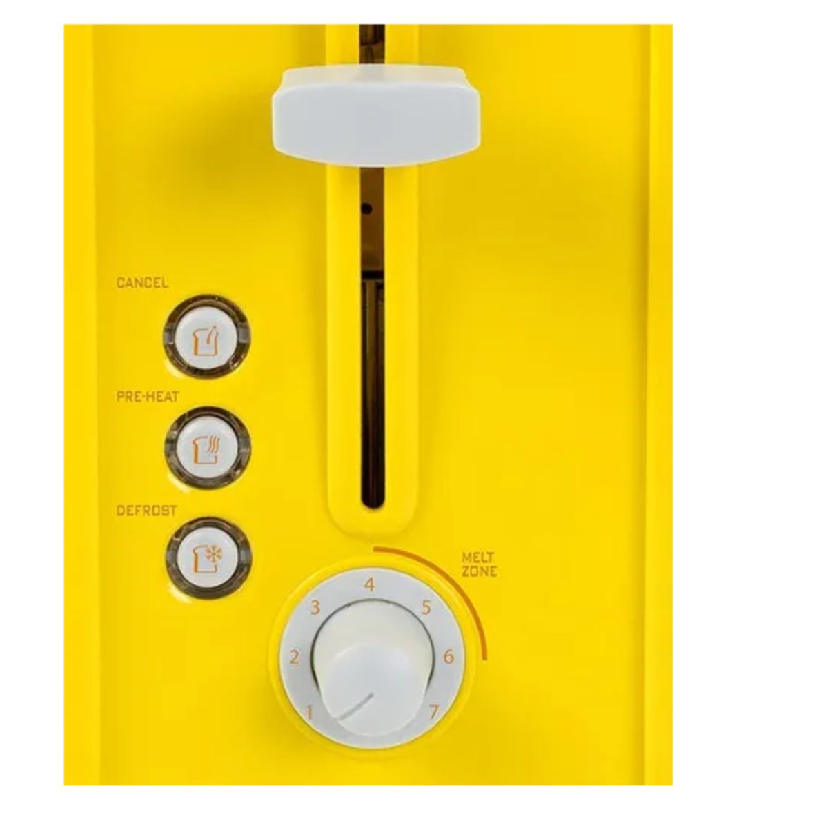 NOSTALGIA - Tostador De Sandwich Nostalgia Retro Amarillo Tcs2