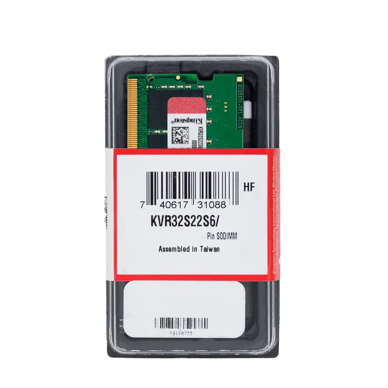 KINGSTON - Memoria RAM DDR5 8Gb Kingston 5600MHz para Portátil