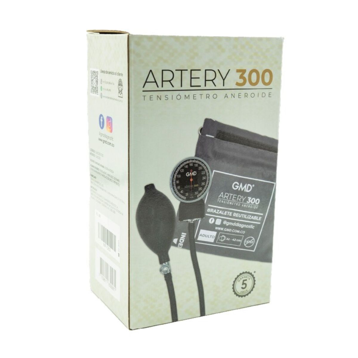 GMD - Tensiometro Manual Para Profesionales Artery 300 + Estuche + Envio