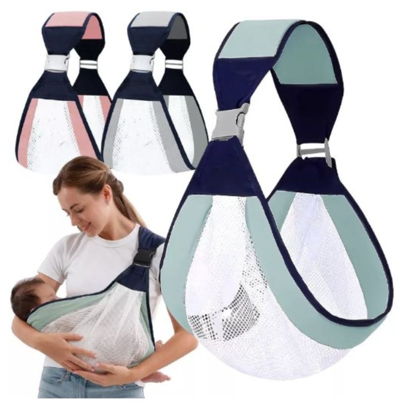 GENERICO - Cargador Canguro Ergonómico Bebe Soporte Lumbar Asiento