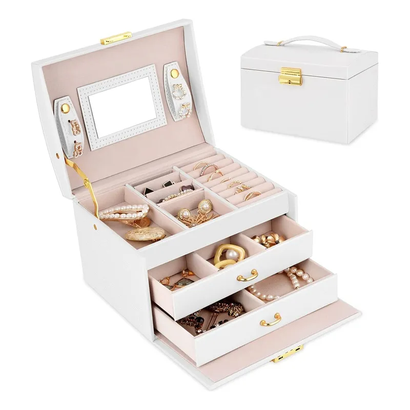 ORIGINAL SWAT - REGALO PARA MUJERES JOYERO PREMIUM CON LLAVES AMOR Y AMISTAD