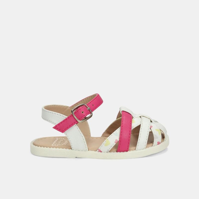 BUBBLE GUMMERS - Sandalias Bebé Para Niña Bubblegummers Blanco Tisara Andy 15-21