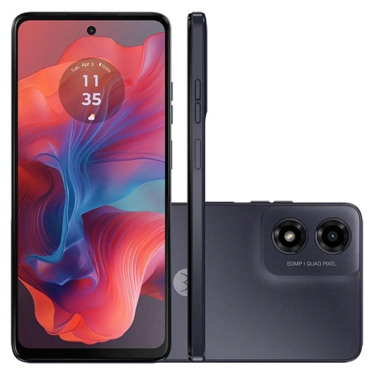 MOTOROLA - Celular Motorola G04s 4G 128GB 4Ram Negro