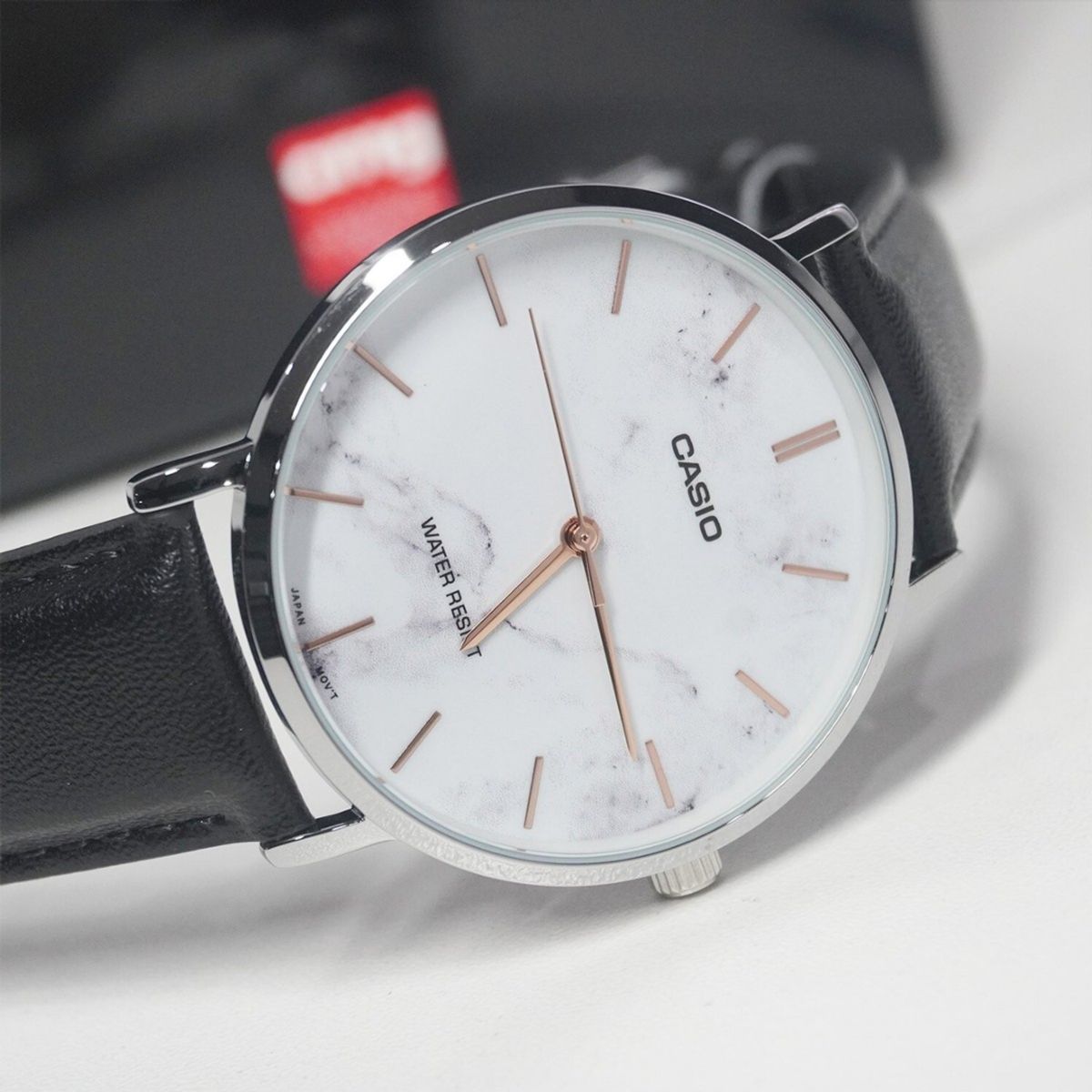 CASIO - Reloj Casio Cuero Mtp-vt01lm-1a Para Hombre