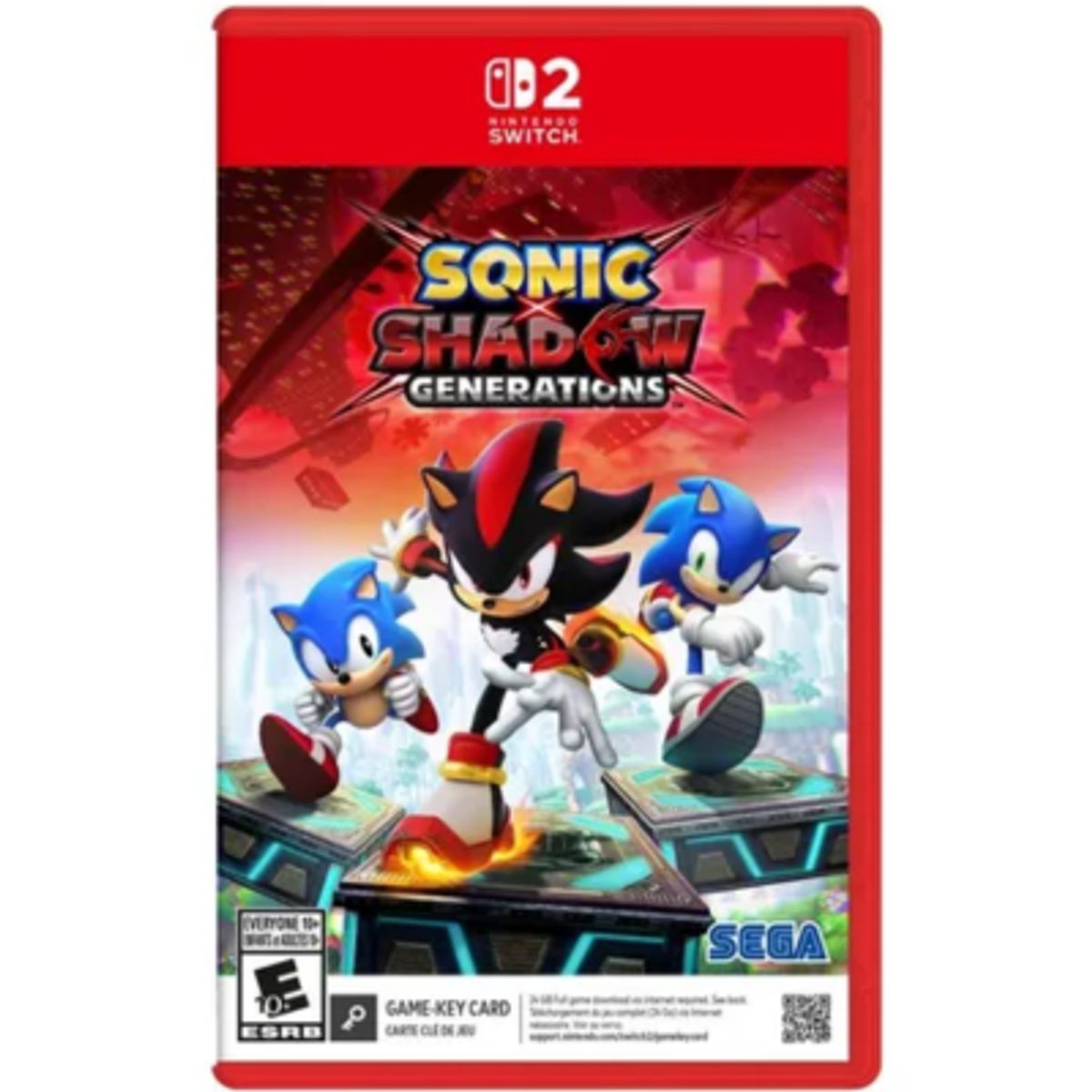 NINTENDO - Sonic Shadow - Juego Nintendo Switch 2