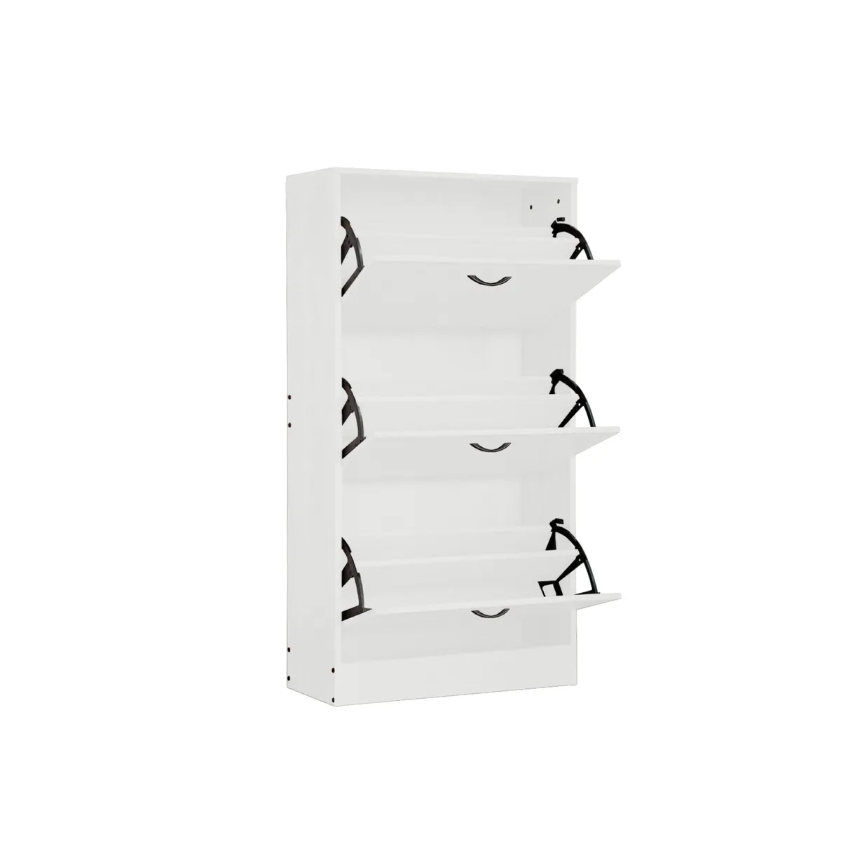 DIMATEX LEON - Organizador Zapatos Madera MDF Hasta 12 pares Refnicanor Blanco