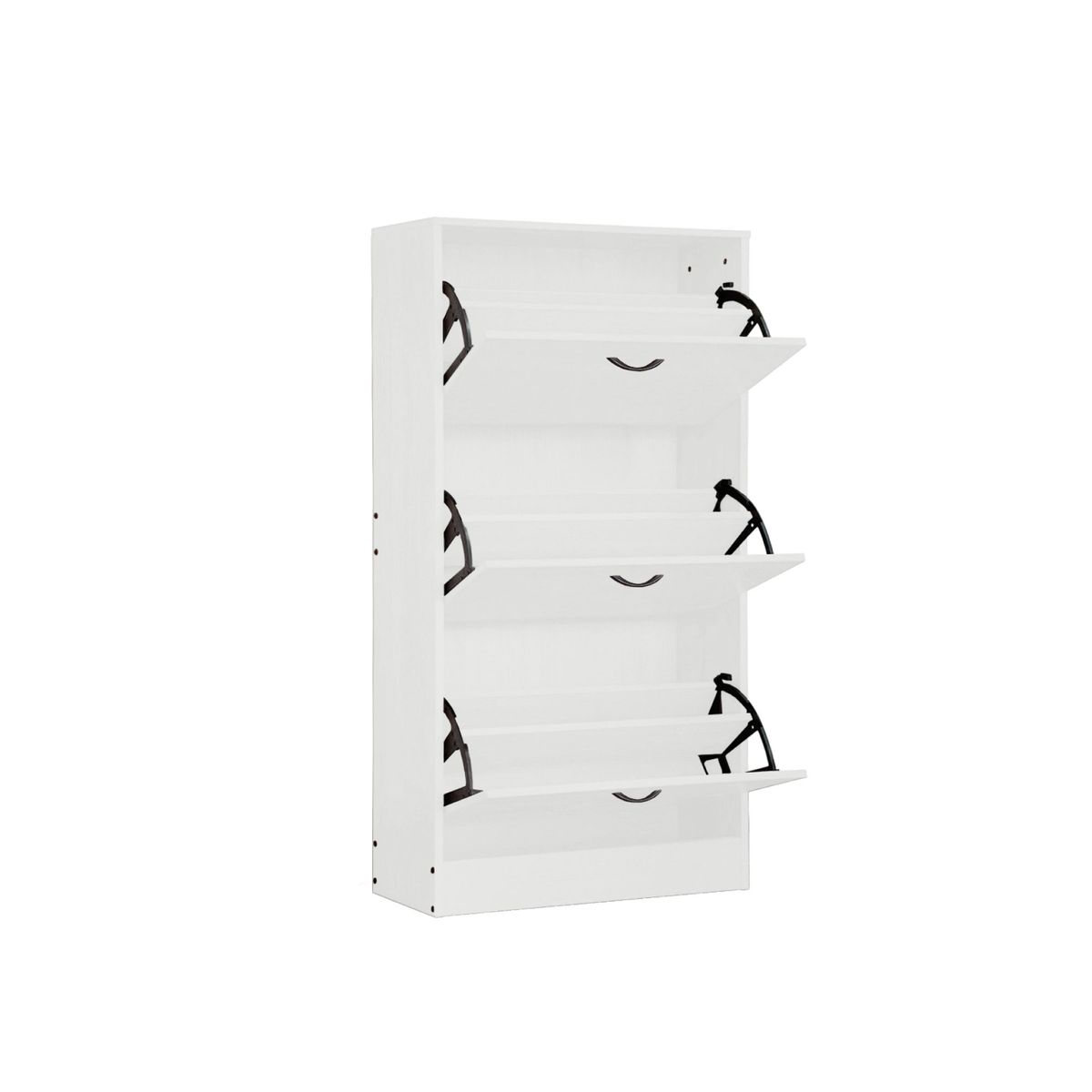 DIMATEX LEON - Organizador Zapatos Madera MDF Hasta 12 pares Refnicanor Blanco