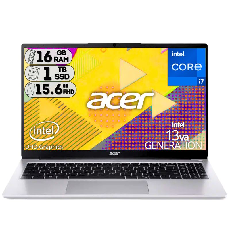 ACER - PORTATIL ACER AL15 INTEL CORE I7 13620H 16GB RAM 1TB SSD 156 FHD