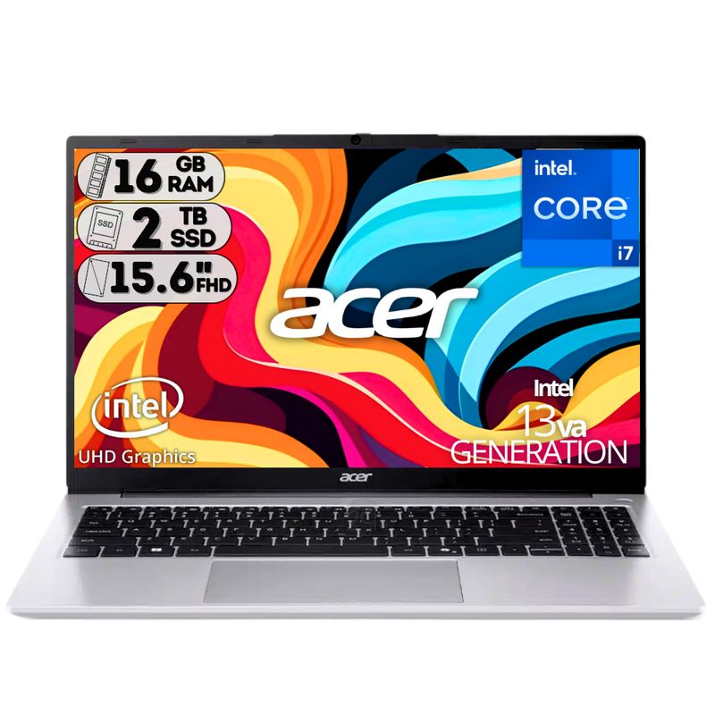 ACER - PORTATIL ACER AL15 INTEL CORE I7 13620H 16GB RAM 2TB SSD 156 FHD