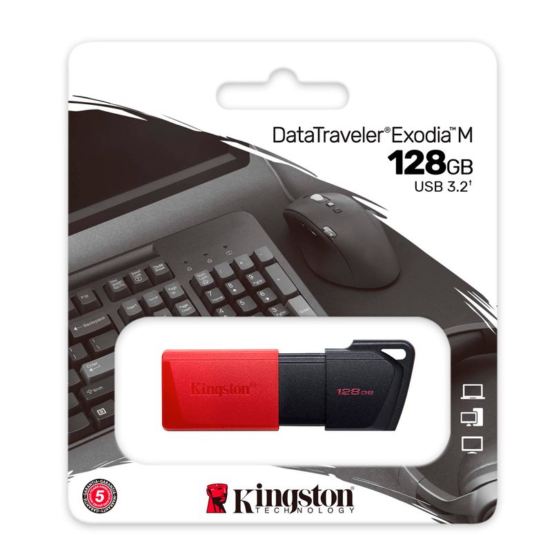 KINGSTON - Memoria USB 3.2 128GB Kingston Exodia