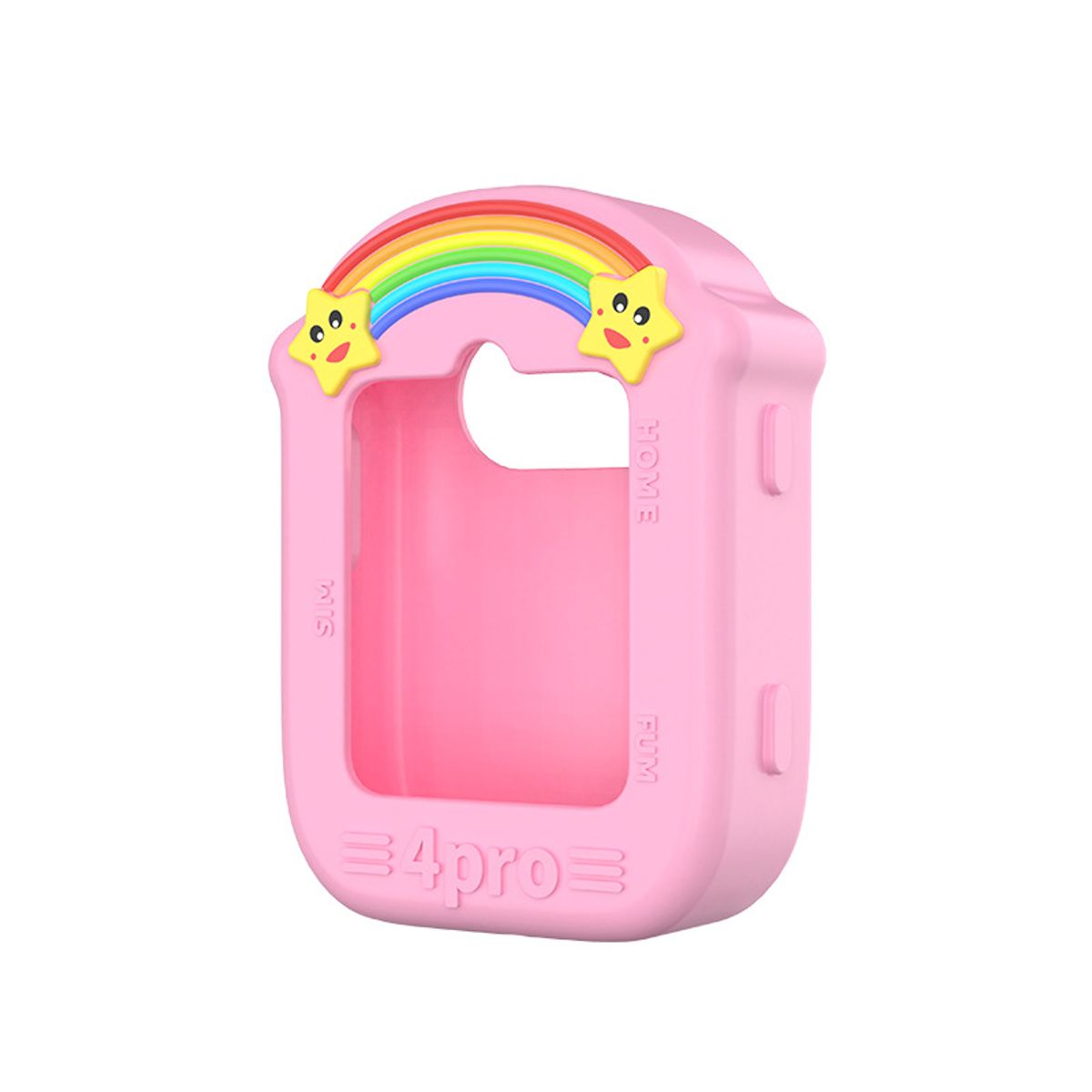 GENERICO - Funda Protectora Para Huawei Watch Kids 4 Pro - Arcoíris rosa