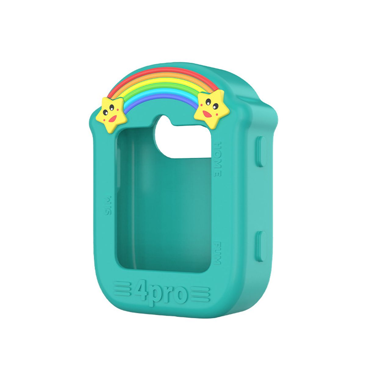 GENERICO - Funda Protectora Para Huawei Watch Kids 4 Pro - Arcoíris verde