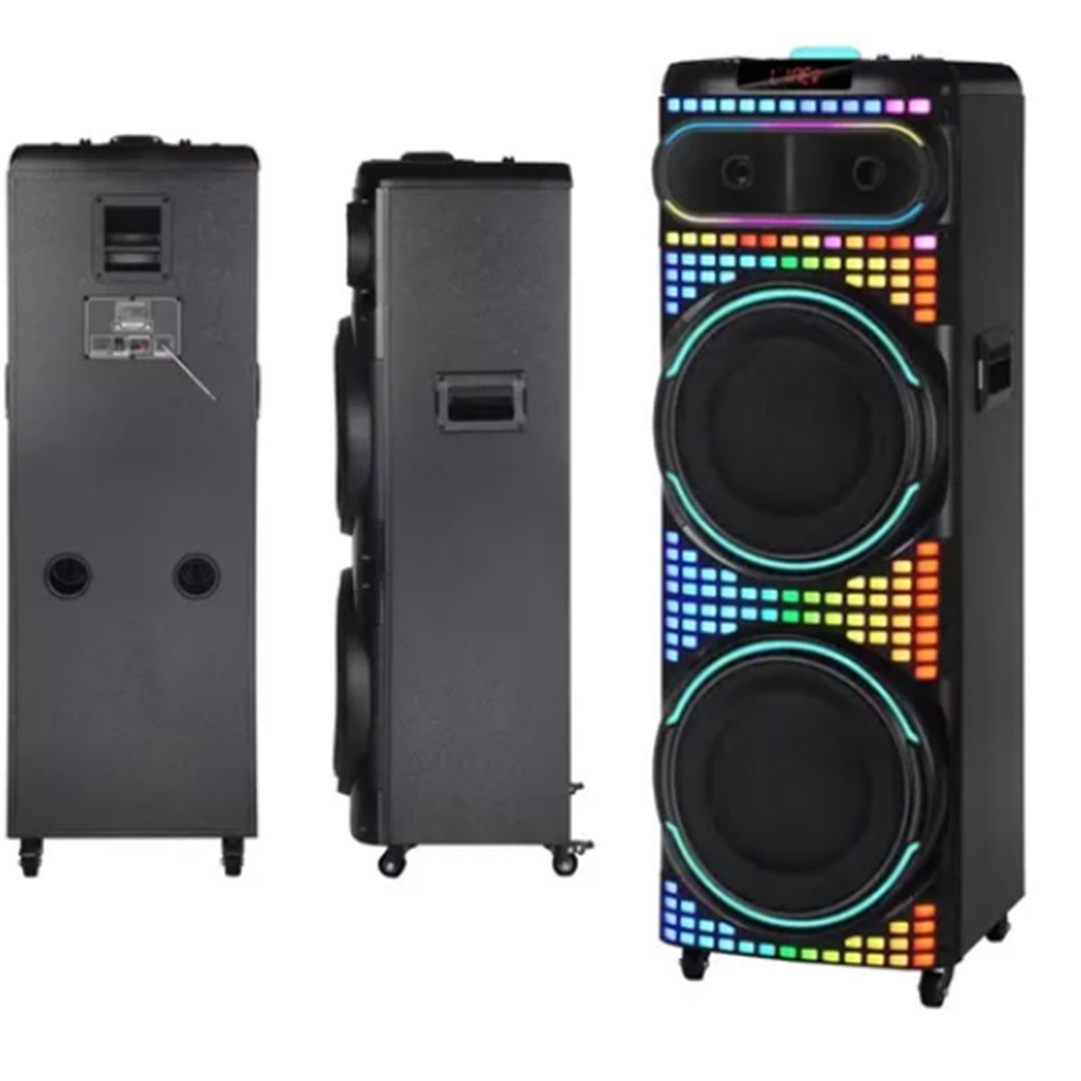 GENERICO - Torre De Sonido Micrófono Control Remoto Modelo NDR-2260 Parlante