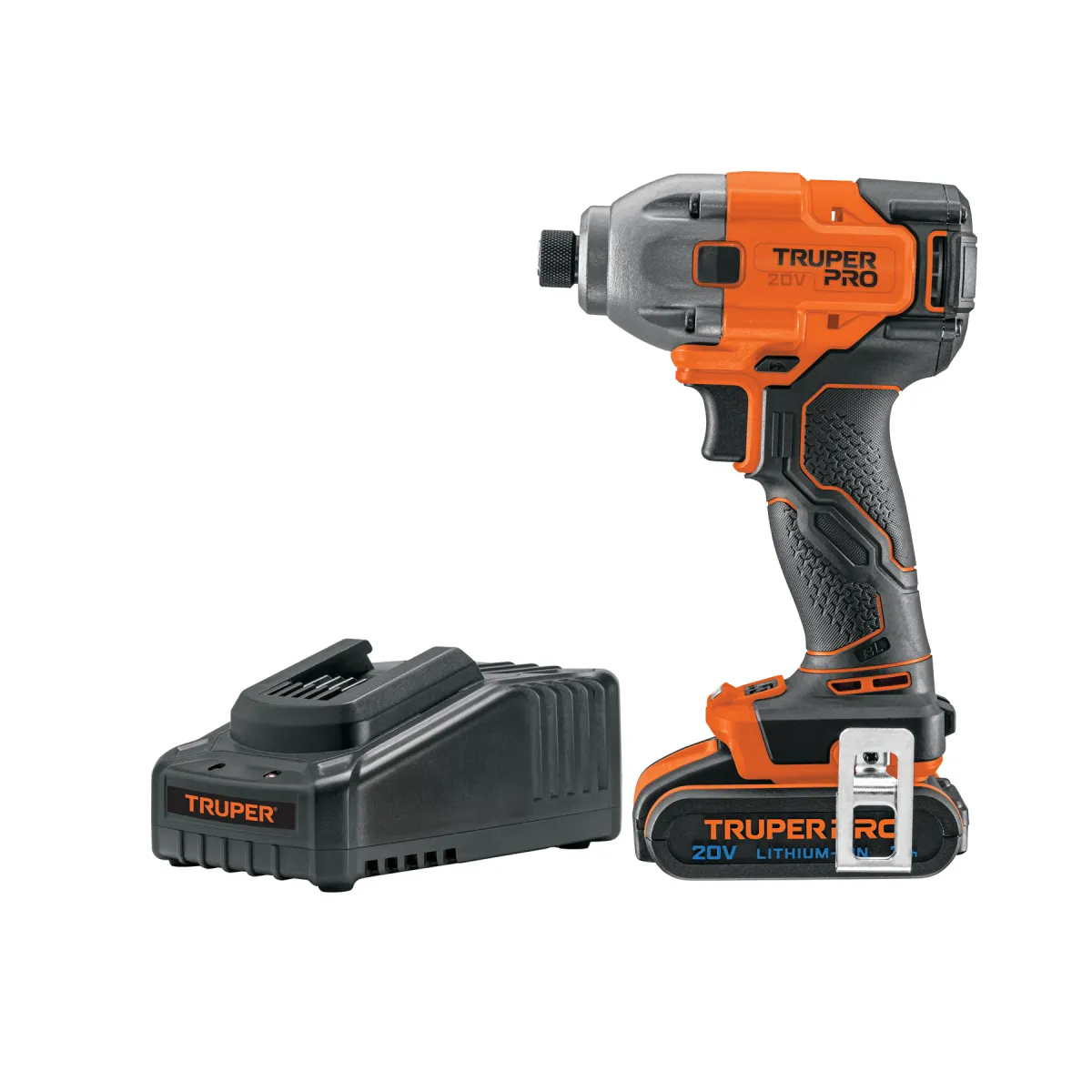 TRUPER - Atornillador Impacto Inalámbrico 20V Truper Pro 1 Batería