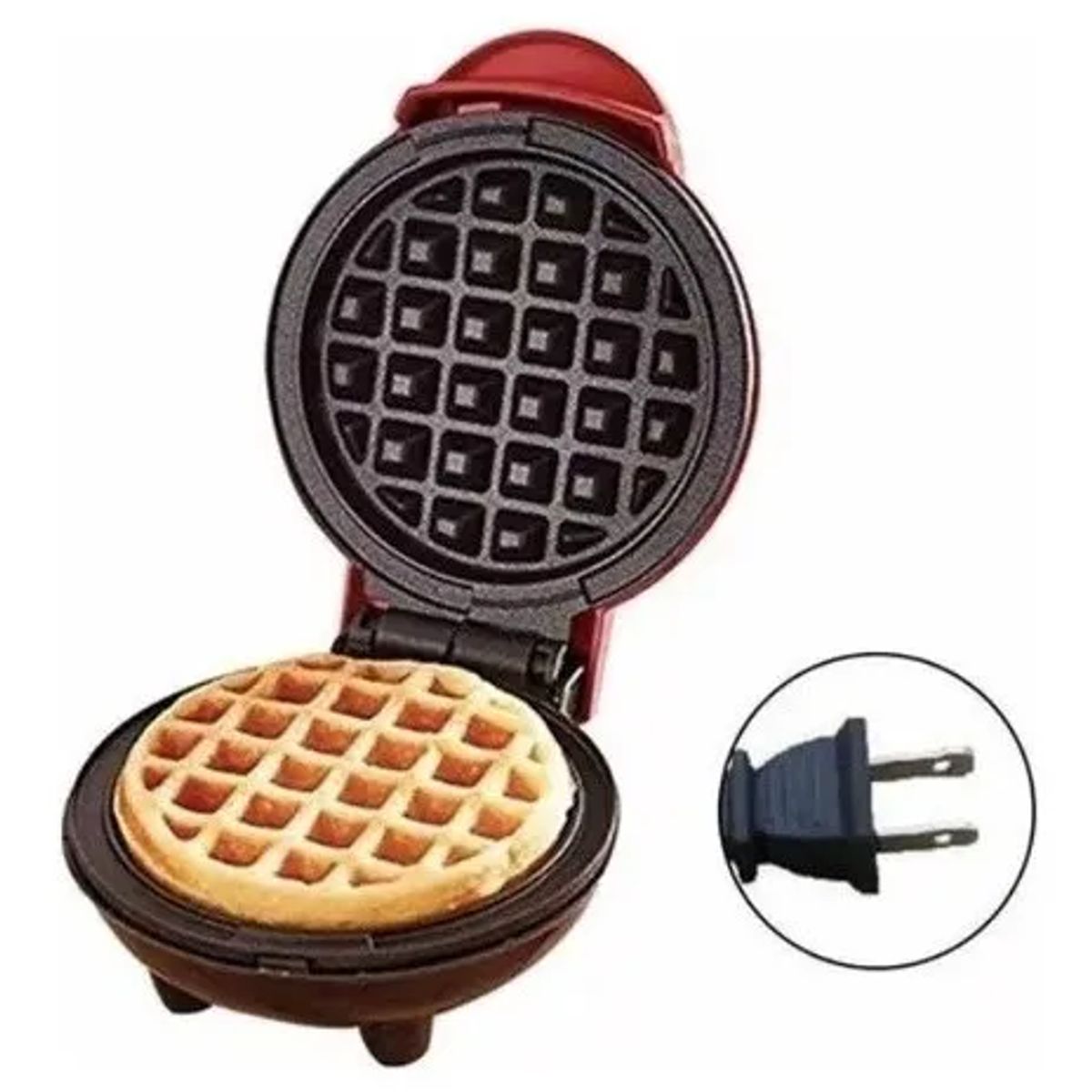 GENERICO - Waflera Personal Eléctrica Antiadherente Pancakes