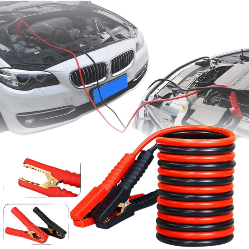GENERICO - Cable Pasa Corriente De Carro Alta Potencia Portatil